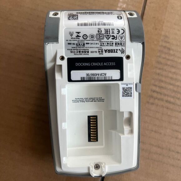 Zebra QLn220 QN2-AUNA0M00-00 Wireless / MOBILE Thermal Printer NO BATTERY N6-1 N - Picture 10 of 12